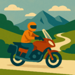 Itinerari in moto per weekend lunghi: curve, panorami e libertà